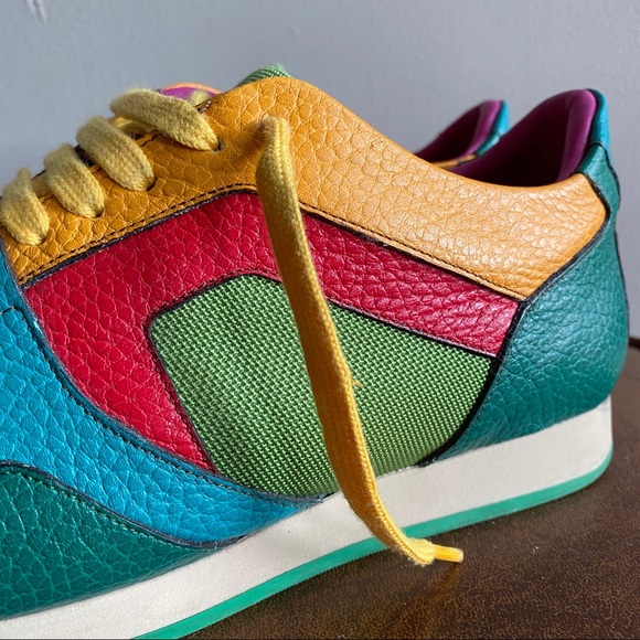 Burberry Prorsum The Field Color Block Sneakers - Picture 9 of 12